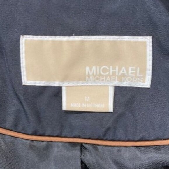 Michael Kors Black Trench Coat - Picture 9 of 9